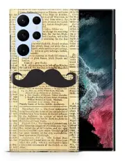 CASE COVER FOR SAMSUNG GALAXY|HIPSTER COLOURFUL MOUSTACHE #2