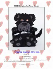Affenpinscher Dog Treat Holder- Plastic Canvas Pattern or Kit