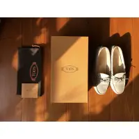 在飛比找蝦皮購物優惠-二手精品 自用自賣 Tod’s女鞋 豆豆鞋 Loafer t