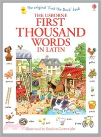 在飛比找三民網路書店優惠-First Thousand Words in Latin