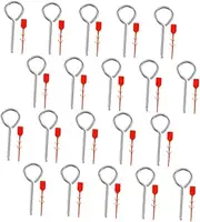 NOLITOY Fire Extinguisher Security Accessories 50 Pack Latch Set Extinguisher Lock Mechanism Replacement Seals Kit