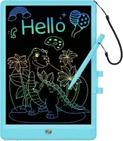 LCD Writing Tablet for Kids 10 Inch Digital Screen Drawing Pad Colorful & Erase