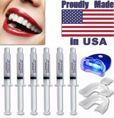 44% Teeth Tooth Whitening Whitener Bleaching Professional Kit White Gel Light