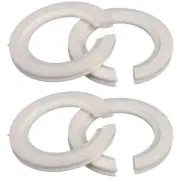 4 Pcs Lamp Head Adapter Ring Shade Collar Holder Extension Interface