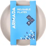 Armada Reusable Plates 6 pack