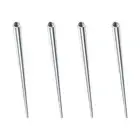 4x Thread Cone for Threaded Jewelry Piercing Tool Stainless Steel for Ear
