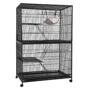 Rabbit Cage Bird Ferret Parrot Aviary Cat Hamster - 4 Level