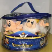 NEW Snow White and the Seven Dwarfs Plush 2009 Diamond Anniversary DVD Set RARE
