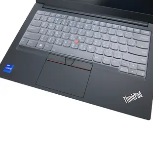 EZstick Lenovo ThinkPad E14 Gen2 適用 奈米銀抗菌 TPU 鍵盤膜