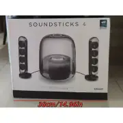 HARMAN KARDON SoundSticks 4 Bluetooth Speaker Stereo Heavy Bass Subwoofer AUX