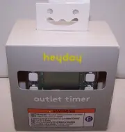 Digital Outlet 7 Days Timer - Intertek, Heyday - Indoor Outlet - Digital Screen