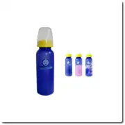 Milk & Tickles BPA-FREE Colour Changing Baby Bottle [Yellow Cap]
