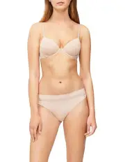 [Calvin Klein] Perfectly Fit Flex T-Shirt Bra in Beige