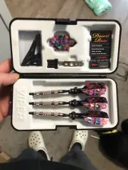 GLD Viper Desert Rose Soft Tip Darts Set Nickel Silver Barrels 16g w/ Case NEW