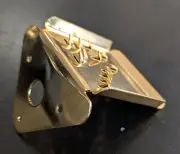 Mandolin Tailpiece Gold No Cover *Free Shipping*