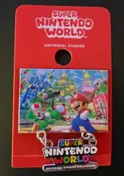 super nintendo world opening day pin exclusive universal studios super mario