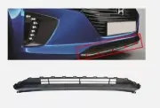 OEM Front Bumper Lower Grille 86560G2100TAD for Hyundai Ioniq 2017-2022