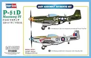 HobbyBoss HB85802 1/48 Scale P-51D Mustang IV Fighter Plastic Model Kit