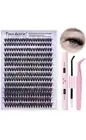 DIY Lash Extension Kit 280Pcs Individual Lashes Cluster D Curl Eyelash