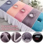 3pcs Soft Velvet Beauty Massage Bed Face Hole Towel SPA Salon Table Towels NEW