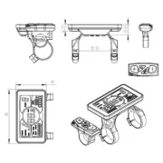 24V-48V Electric Scooter Display Replacement LCD Panel with Waterproof Connector