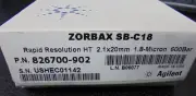 Agilent 826700-902 Zorbax Extend-SB-C18 HPLC Column 2.1x20mm 1.8-Micron 600Bar