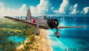 Aichi D3A2 Val Dive Bomber 41" RC Airplane Laser Cut Balsa Ply Short Kit & Plans