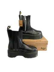 Dr Martens 2976 Max Women Platform Chelsea Boots Size 11 Quad Retro Buttero NIB