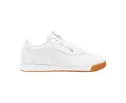 Womens Reebok Princess White/ Gum Casual Shoes Leather