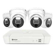 4 Camera 8 Channel 4K Master-Series NVR Security System | SWNVK-87680W4DWL