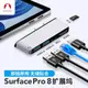 Snowkids拓展塢適用于微軟Surface Pro9平板電腦pro8/7/6/X/go2/3轉接HDMI網口連接線USB接口擴展塢HUB轉換器