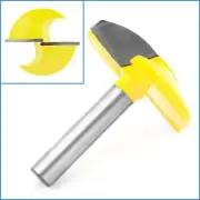 45mm Carbide Half Core Box Bit 8mm Shank Convex Router Milling Cutter Drill Bit