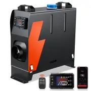 Hcalory L1 12V 5-8KW Car Diesel Air Heater Portable Parking Heater Heating LCD Display All-in-one with Remote Controlfor
