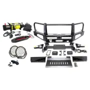 4X4FORCE Premium Armor 3 Loop Bumper Bullbar Lights Winch for GWM Cannon 2020+