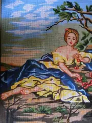 "Morning" Canvas for Needlepoint Tapestry Gobelin Embroidery Gobelin-L 14863