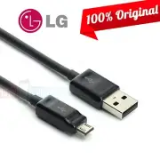 Original LG 1.8A Micro-USB Black Data Sync Charger Cable for G2 G3 G4 Flex