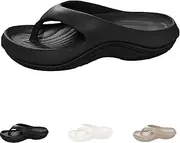 Pillow-Arch Support Flip Flops for Women Men, Summer Non-slip Slippers Comfort Lightweight Walking Sandals Beach Shoes