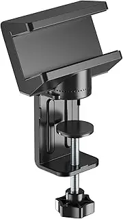 MaxTrack NVZ3L Rotating Power Strip Clamp Holder - NVZ3WL, Quick Access, Bracket Power Strip, Desk Mount, Rotating Socket Holder