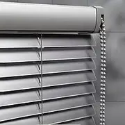 25mm Metal Aluminium Venetian Blinds Window Shutter Blinds with 4 in 1 Zipper Blackout Custom Color Easy Fit Curtains for Home Office 110cm x 200cm