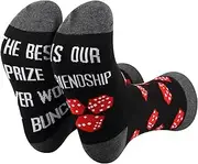 [PLITI] Bunco Socks Bunco Lovers Bunco Party Gift The Best Prize I Ever Won At Bunco Is Our Friendship Dice Game Bunco Gift