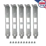 5pcs Full Height Bracket for Intel X520-DA2 X520-SR2 X520-LR2 X710-DA2