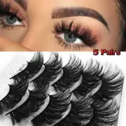 Band 8D Faux Mink Eyelashes Extension False Eyelashes Wispy Fluffy Eye Lashes
