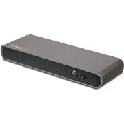 StarTech TB3 Dock – Dual 4K DisplayPort, 85W Charging, USB Hub, Ethernet