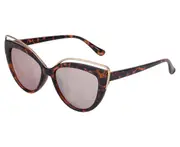 Aspect Fashion Cat Eye Women Sunglasses Mirror Eyewear Glasses UV Lens Tortoise