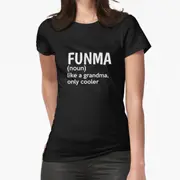Funma Definition Shirt - Grandma Mother's Day Gifts Fitted T-Shirt