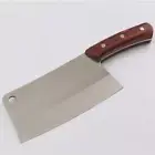 Cleaver Knife Wood Handle Japanese Style Strong Thick Blade Hole Cut Chop Bone X