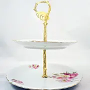 Snack Trays for Party Fruit Bowl Stand White Cake Clear Plates