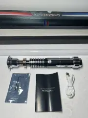 Damiensaber Upgrade RGB3.0 Motion Control Dueling Light Saber , 16 Sound Fonts