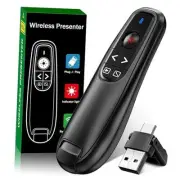 2-in-1 USB Type C Presentation Clicker, Wireless A-F10 A-USB+TYPE-C