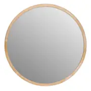 TINA 60cm Light Solid Wood Mirror